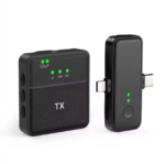 Wireless Lavalier Microphone 3-in-1
