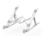 Foldable stand for laptops and tablets.